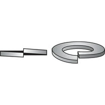 Hillman #10 Hardened Steel Zinc Plated Split Lock Washer (100 Ct.) 300015