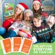 thumbnail image 3 of ¡¿En realidad?! Juego de cartas de Papá Noel, trabalenguas, juegos navideños para familias, idea divertida para rellenar calcetines, juego de fiesta para niños y adultos, regalos educativos de menos d, 3 of 5