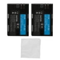 thumbnail image 2 of Camera Battery, Durability Replacement Battery 2pcs Lightweight 7.2V  for D III 5D IV 5Ds 6D for R5 R6 90D 60D, 2 of 7