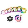 thumbnail image 1 of Bike Headset Washer Bicycle Front fork Stem Spacers Ring Gasket Set, 1 of 9