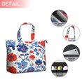 thumbnail image 2 of Pioneer Flower Floral Print Pattern Travel Tote Bags for Women Carry On,Large Weekender Bags for Women Travel,Multi Functional Duffle Bag for Work,Shopping,Sports, 2 of 5