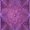 thumbnail image 1 of Ahgly Company Machine Washable Indoor Square Transitional Dark Magenta Purple Area Rugs, 7' Square, 1 of 7