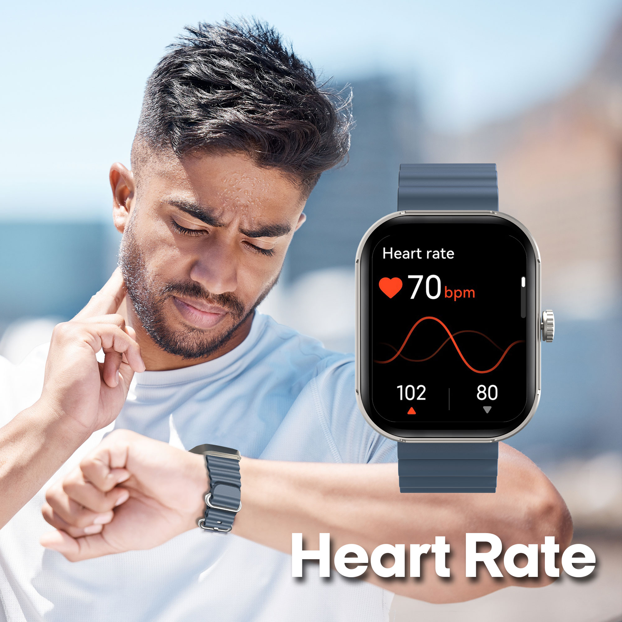 3Plus MEGA Smartwatch with 2.02" AMOLED Screen photo 8