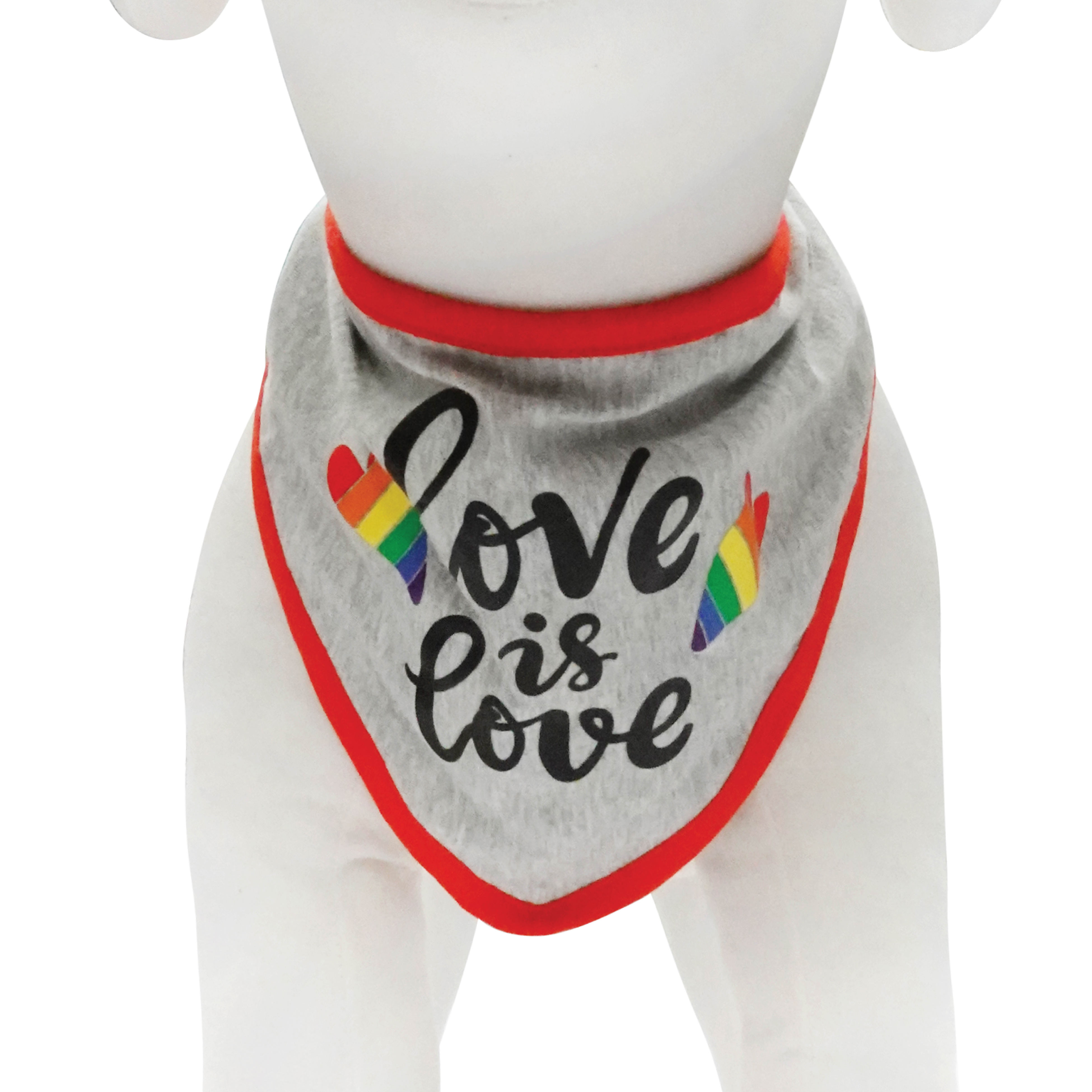 Best Furry Friends Bandana (Set of 4), Pride, Small/Medium