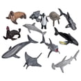 thumbnail image 2 of Estatuilla de ballena Yotijar 12x Simulación Juguete educativo, 2 of 10
