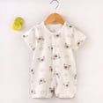 thumbnail image 3 of Avrntaa Baby Girls Short Sleeve Romper - Newborn Cute Newborn Clothes Infant Summer Outfits 0-12 Months, 3 of 3