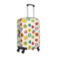 thumbnail image 3 of Balery Luggage Cover Cartoon Flowers Print Suitcase Covers for Luggage Elastic Washable Suitcase Protector Fits 18-32 Inch Luggage-X-Large, 3 of 9
