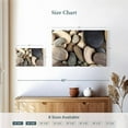 thumbnail image 4 of Elephant Stock Brown Pebbles Wall Art - Horizontal Canvas Wall Art - Bathroom Wall Decor - Wellness Canvas - Brown And Beige Decor By Photoinc Studio - 12" x 8", 4 of 8