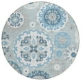 thumbnail image 2 of Addison Rugs Chantille Indoor/Outdoor Transitional Kaleidoscope Sky Washable Round Rug, 8' x 8', 2 of 6