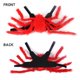 thumbnail image 3 of CHAO Rojo Negro (L)Disfraz de araña de Halloween para perro gato, decoraciones de Halloween para mascotas, decoración de araña, suministros para fiestas de Halloween, disfraces de cosplay de araña con, 3 of 4
