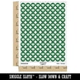 thumbnail image 2 of Pug Face 200+ Round Stickers - Dark Green - Gloss Finish - 0.50" Size, 2 of 3