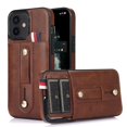 thumbnail image 1 of Funda con ranura para tarjetas oculta para iPhone 11, antigolpes, antideslizante, protección para cámara y correa de lazo., 1 of 5