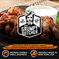 thumbnail image 7 of Grumpy Butcher Heritage Chicken Wings, Smoky Salt & Pepper, Fully Cooked & Microwaveable, 2 Pack (20 oz each), 7 of 7