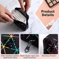 thumbnail image 3 of Tampon Pad Bag,Bexikou 2Pcs Sanitary Napkin Storage Bag, Menstrual Period Pouch,First Period Kit for Teen Girls Women, 3 of 6
