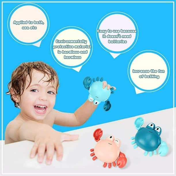 3Pcs Baby Bath Toy Set for Babies Stacking Cups Rubber Duck Floating Toys  Fishing Net Bathtub Figures Pool Bath Games for Boy Girl Baby Kid 1 2 3 4 Years  Old 