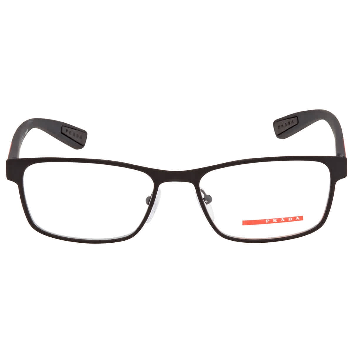 Prada Linea Rossa Demo Square Men's Eyeglasses PS 53RS ZVN5N0 57