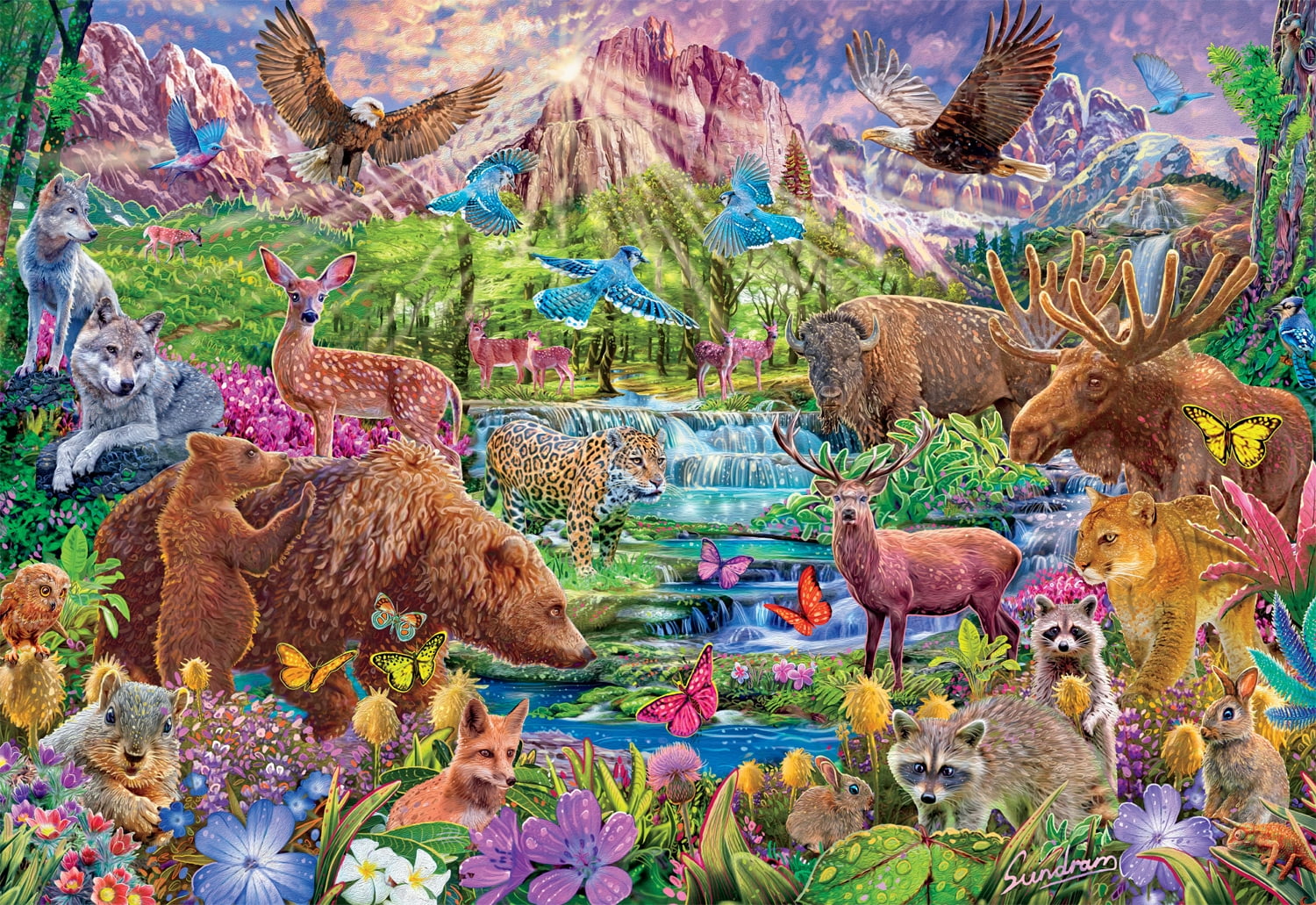Ceaco 2000 Piece Majestic Wilderness (Steve Sundram