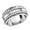 Best Mom, variant on Handmade Fish Concave Spinner Anxiety Ring for Women Jewelry 925 Sterling Silver Band Statement Stress Relief Women Size 7 Birthday Christmas Gifts