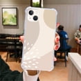 thumbnail image 2 of Neutral Color Case Compatible with iPhone 13 Mini,Aesthetic Art Design TPU Full Cover Shock-proof Case, 2 of 7
