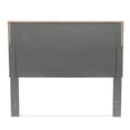 thumbnail image 2 of Sea Wind Florida Island Breeze Turtle Weave Wood Queen Headboard in Natural, 2 of 5