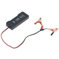 thumbnail image 4 of Car Battery Tester, High Sensitivity Anti Slip Design Auto Battery Analyzer  For Motorcycles For Boats For Cars, 4 of 8