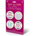 thumbnail image 5 of FRED Stitches Bag Clips, Set of 4, 2.4 Inches in Diameter (5274203), 5 of 5