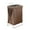 Brown, variant on Kugisaki Foldable Water Proof Laundry Basket, Large Laundry Hamper With Metal Handle, Toys Clothes Storage Basket for Laundry Room, Bathroom, Living Room