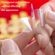 thumbnail image 2 of Muyoka 60pcs Cinta adhesiva Cinta de montaje de doble cara Cinta autoadhesiva que no deja marcas Tiras de cinta de pared transparentes sin residuos para espejos Vidrio Baldosa de cerámica Mármol Muyoka Hogar, 2 of 7