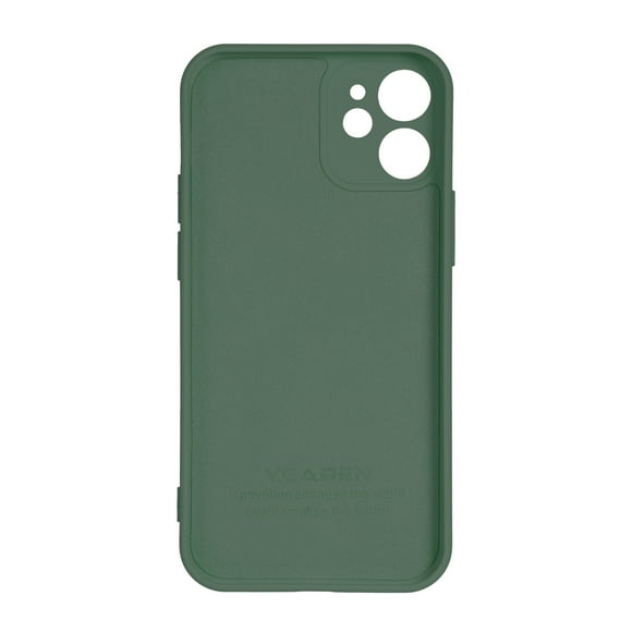 Amdohai 5.4-inch Silicone Phone Case Full Body Protection Shockproof Cover Case with Soft Anti-Scratch Microfiber Cloth Lining Replacement for iPhone 12 mini