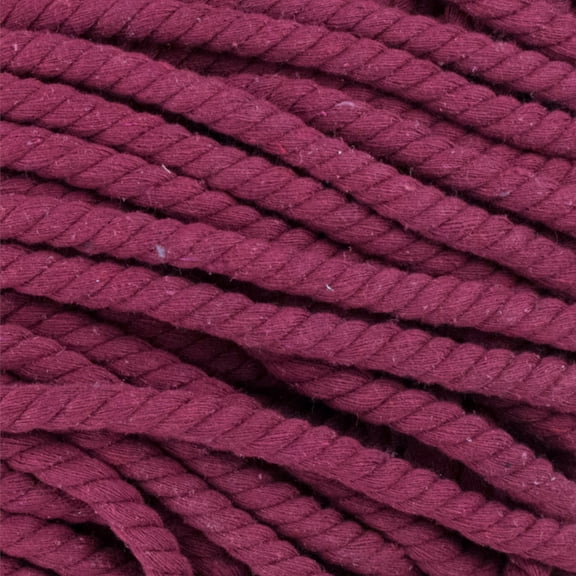 Super Soft 3 Strand Twisted Cotton Rope - Multiple Colors to Choose from in Various Diameters and Lengths