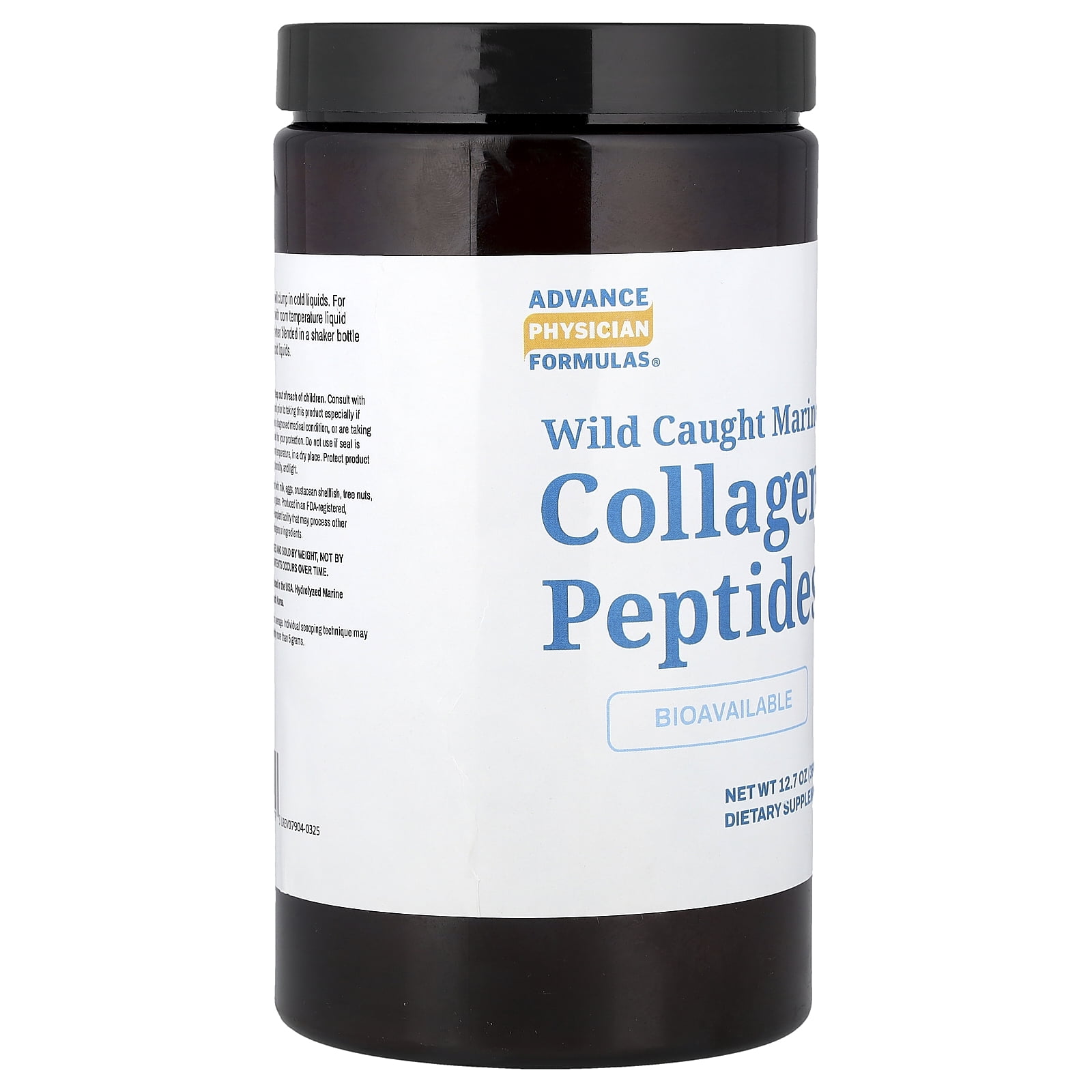 Advance Physician Formulas Wild Caught Marine Collagen Peptides, 12.7 oz (360 g)