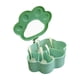 thumbnail image 5 of Caja de almacenamiento de especias con Base impermeable, 5 compartimentos para para restaurantes, hoteles, cafeterías, cafeterías, tiendas verde Macarena Especiero, 5 of 8