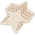 thumbnail image 3 of 4pcs Star Shaped Embroidery Floss Organizer Cross Stitch Thread Winding Tool Thread Wind Board, 3 of 7