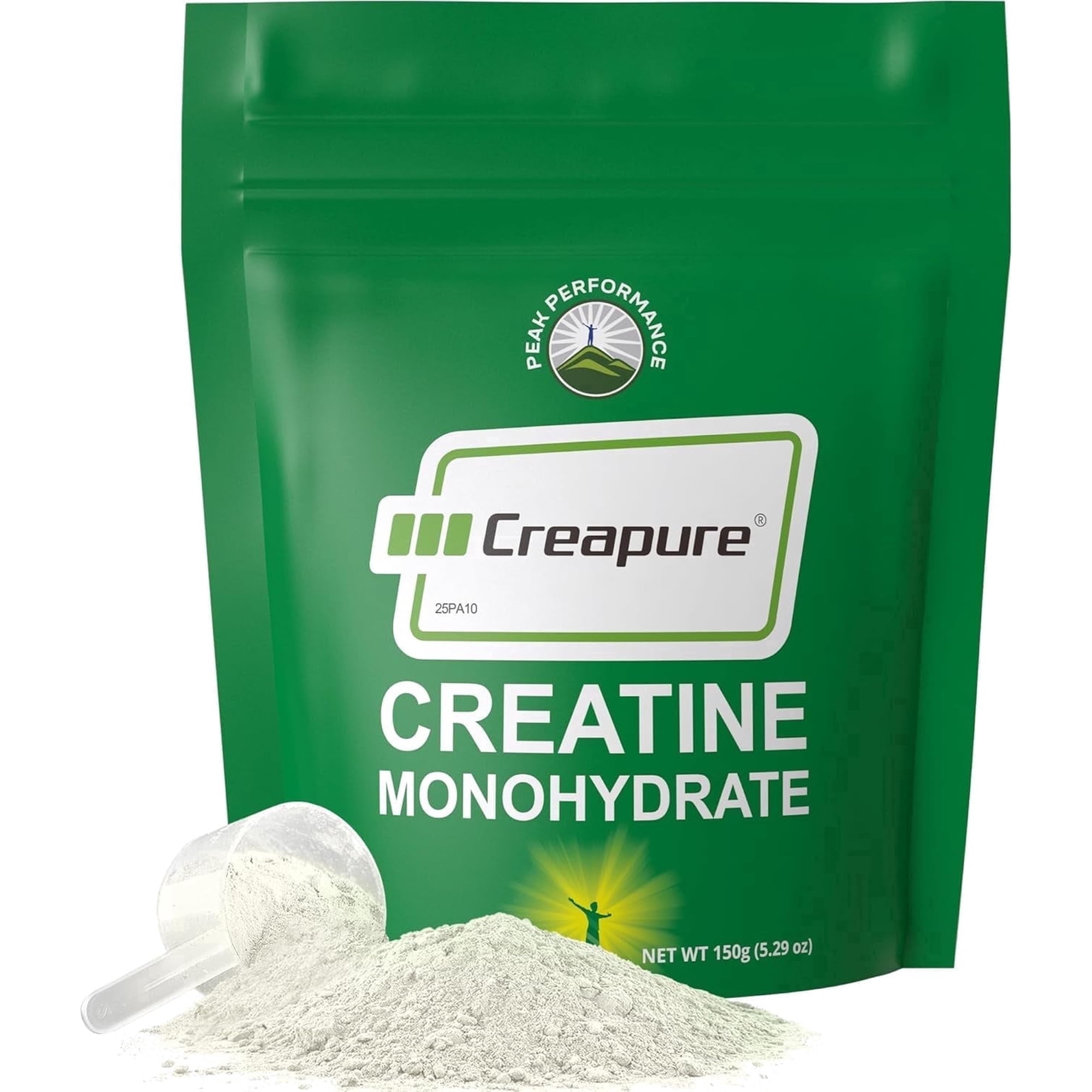 Peak Performance Creapure Creatine Monohydrate Powder Lean Mass Strength Energy Support Gluten-Free Vegan