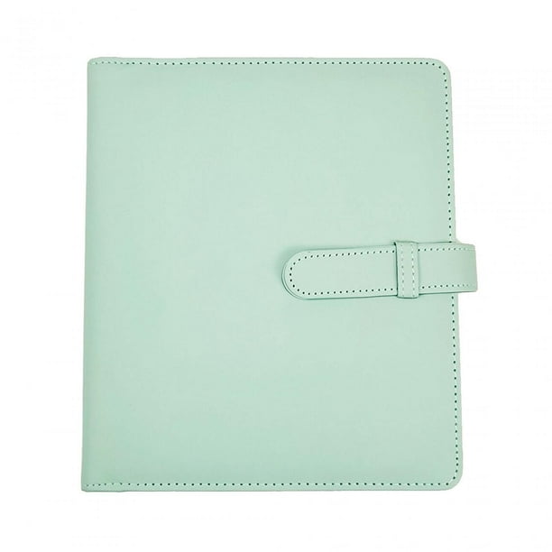 Álbum de fotos pequeño para cámara instantánea, almacenamiento de imágenes, libro, coleccionistas de tarjetas, tarjetero de visita, titular de , Verde