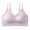 Purple, variant on LYEAA Everyday Bras for Women Lace Push up Padded Wireless Daily Bras Wirefree Adjustable Strap Lift Soft Bralette No Wire Breathable Comfort Sleeping Bras Black L