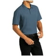 thumbnail image 4 of Yellow Rooster Mens Short Sleeve SuperPro React Male Polo Shirt Regatta Blue M, 4 of 7