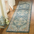 thumbnail image 2 of SAFAVIEH Phoenix Christopher Floral Runner Rug, Ivory/Blue, 2'3" x 6', 2 of 8