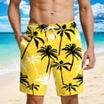 thumbnail image 5 of Yaoyar Mens Swim Trunks with Compression Liner 2 in 1 Board Shorts 9 Inch Quick Dry Swimming Trunks with Pockets, 5 of 7