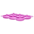 thumbnail image 1 of 6Grid Silicone Donut Mold NonStick Round Chocolate Cake Mold Tray Kitchen Oven Baking Tool(Deep Purple ), 1 of 14