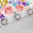 thumbnail image 4 of Castle Fairy Floral Unicorn Curtains Pack Of 2 (42X84 Each),Kawaii Rainbow Animal Curtains Blackout,Flower Magic Horse Bedroom Curtains,Breathable Home Decor, 4 of 6