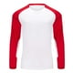 thumbnail image 1 of pstuiky camisas de manga larga para hombre, Camiseta deportiva informal de manga larga y cuello redondo para hombre, para correr, fitness, alta elasticidad Tops de talla grande para hombre xxl, 1 of 6