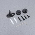 thumbnail image 5 of unbranded 4 Sets Smooth Double Wheel Bearing Barn Door Pulley Stop Damper Barn Door Track Stop Ground Guide, 5 of 8