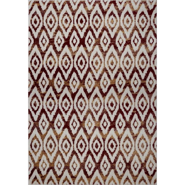 Ladole Rugs Geometric Soft Indoor Modern Area Rugs Carpet in Yellow Pink, 3x5(2'7" x 4'11, 80cm x 150cm)