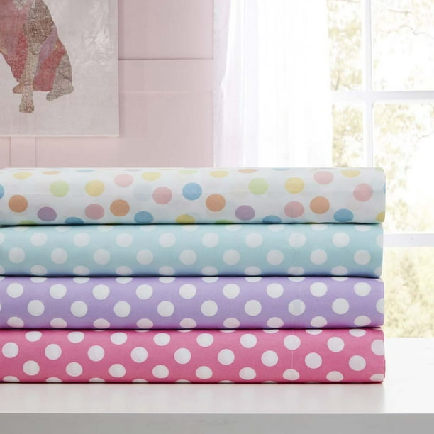Polka Dots Galore Microfiber Sheet Set by Kiki