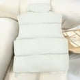 thumbnail image 4 of Xdegoge Puffy Vest Women Oversized Zip Up Sleeveless Puffer Vests Jackets with Pocket Trendy Stand Collar Cozy Casual Quilted Jacket Winter Outfits 2025, 4 of 6