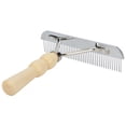 thumbnail image 3 of Wooden Handle Tool Pet Comb, Pet Hair Removal Comb Pet Grooming Comb, For Cats For Dogs, 3 of 8