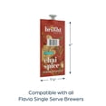 thumbnail image 6 of FLAVIA 48021 0.09 oz. Pouch The Bright Tea Co. Freshpack - Chai Spice (100/Carton), 6 of 11
