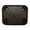 Brown, variant on G.E.T. FT-14-BK Cafeteria / Fast Food Plastic Tray, 14" x 11", Black (Set of 12)