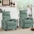 thumbnail image 2 of Bonzy Home Electric Recliner with Massage Therapy, for Living Room & Bed Room, Green, Set of Two, 2 of 8